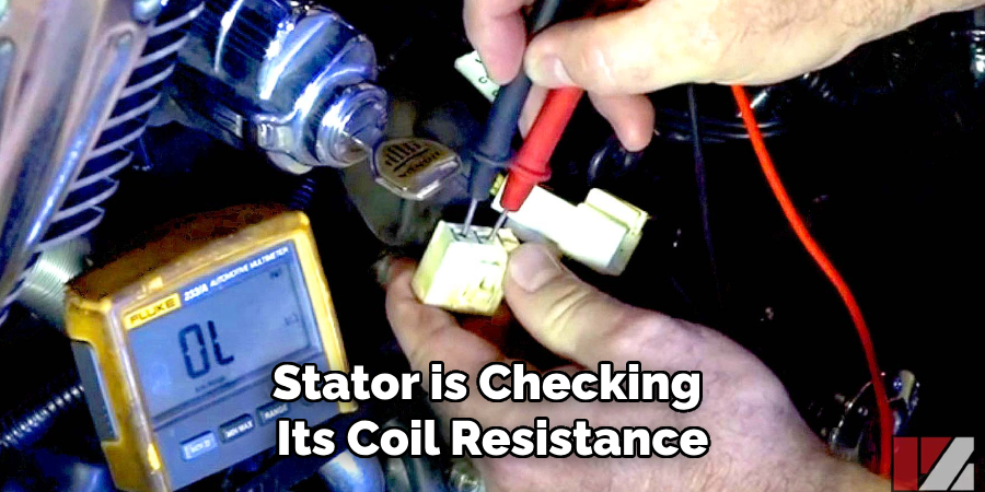 Stator is Checking Its Coil Resistance