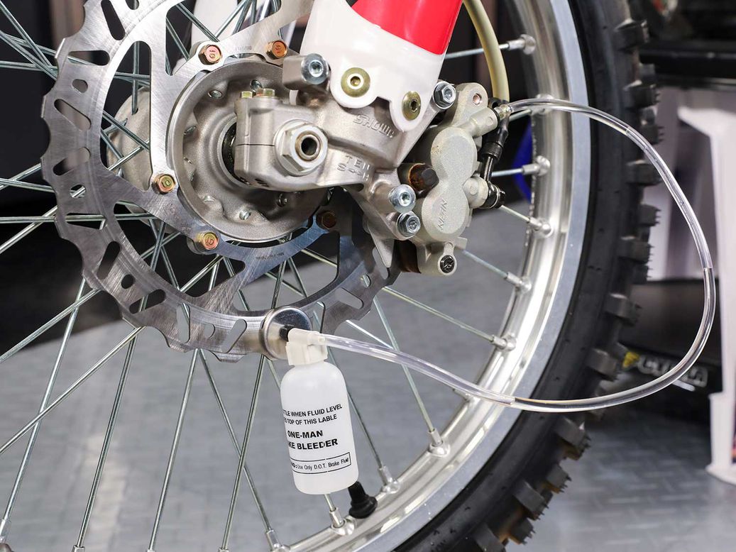 How to Bleed Dirt Bike Front Brakes