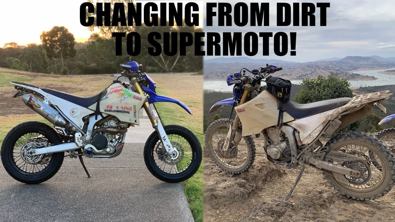 How to Convert Dirt Bike to Supermoto