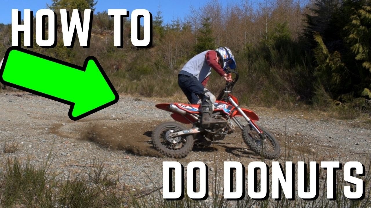 How to Do a Donut on a Dirt Bike