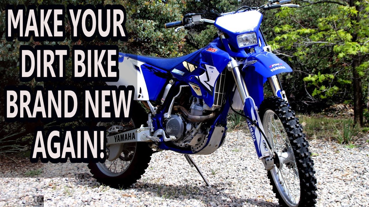 How to Make a Dirt Bike Engine Look New