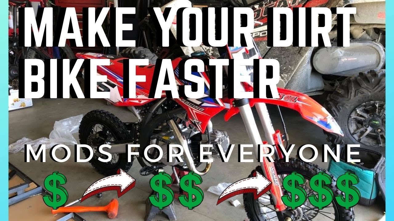 How to Make Your Dirt Bike Faster