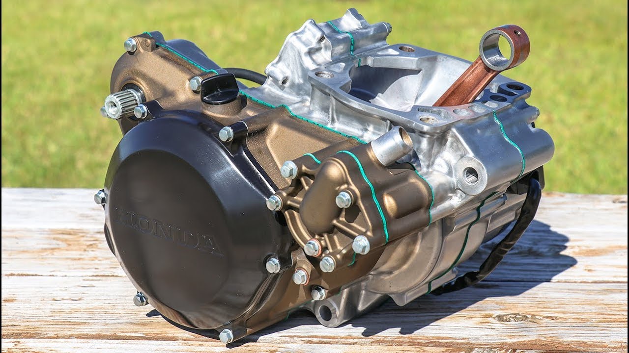 How to Paint a Dirt Bike Engine