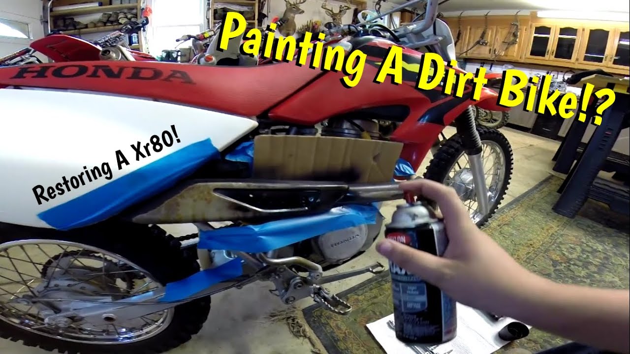 How to Paint Dirt Bike Plastics