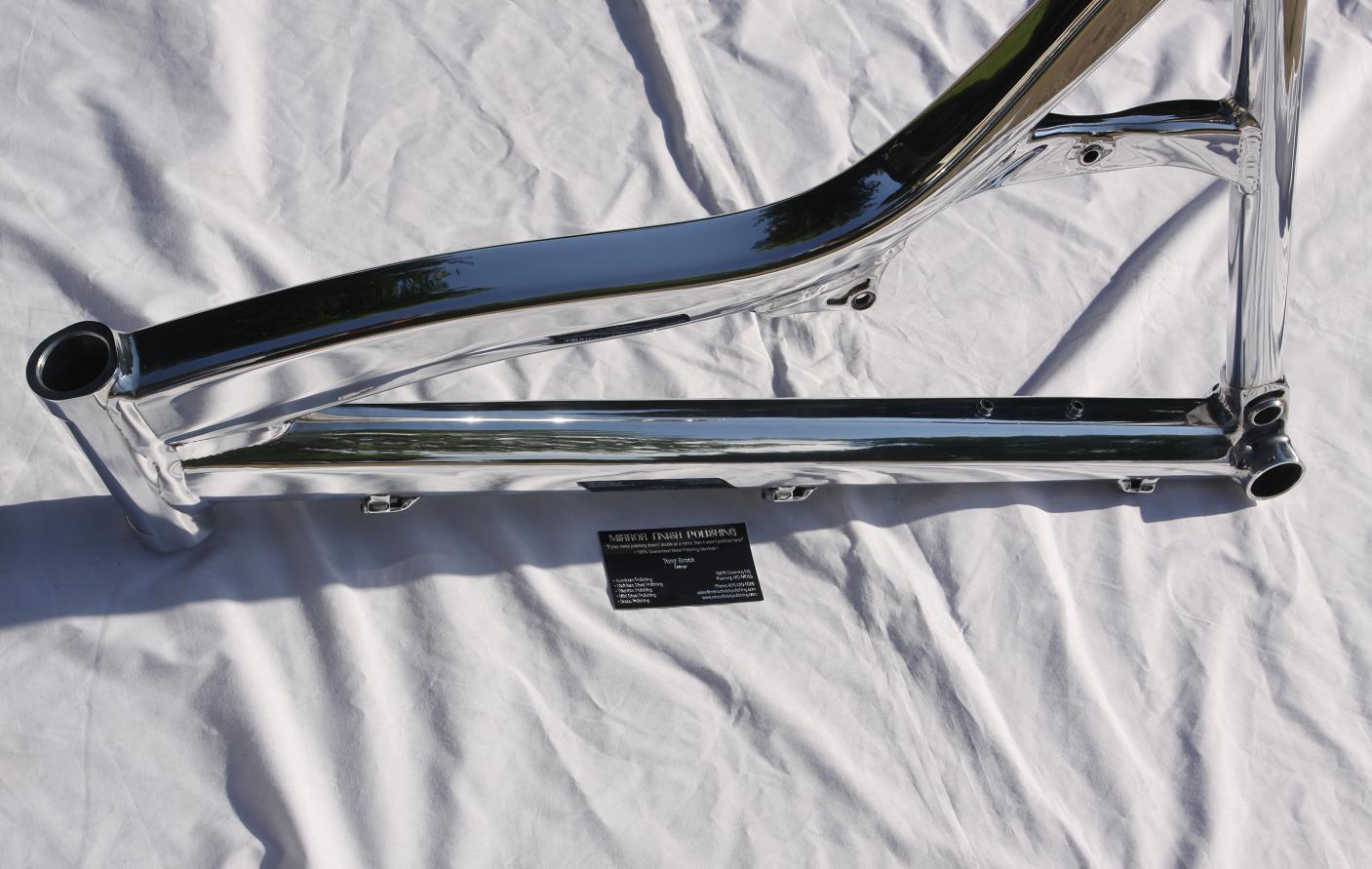 How to Polish Aluminum Bike Frame