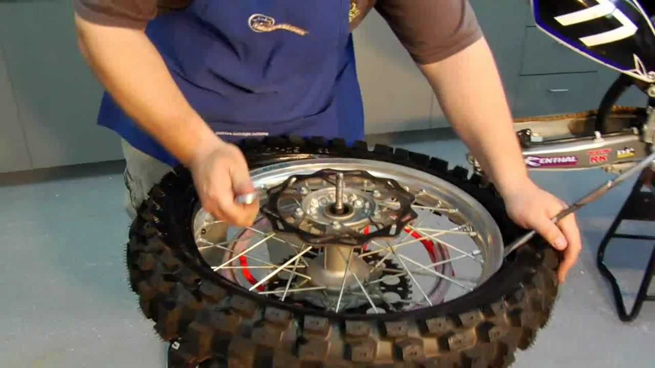 How to Put a Tube in a Dirt Bike Tire