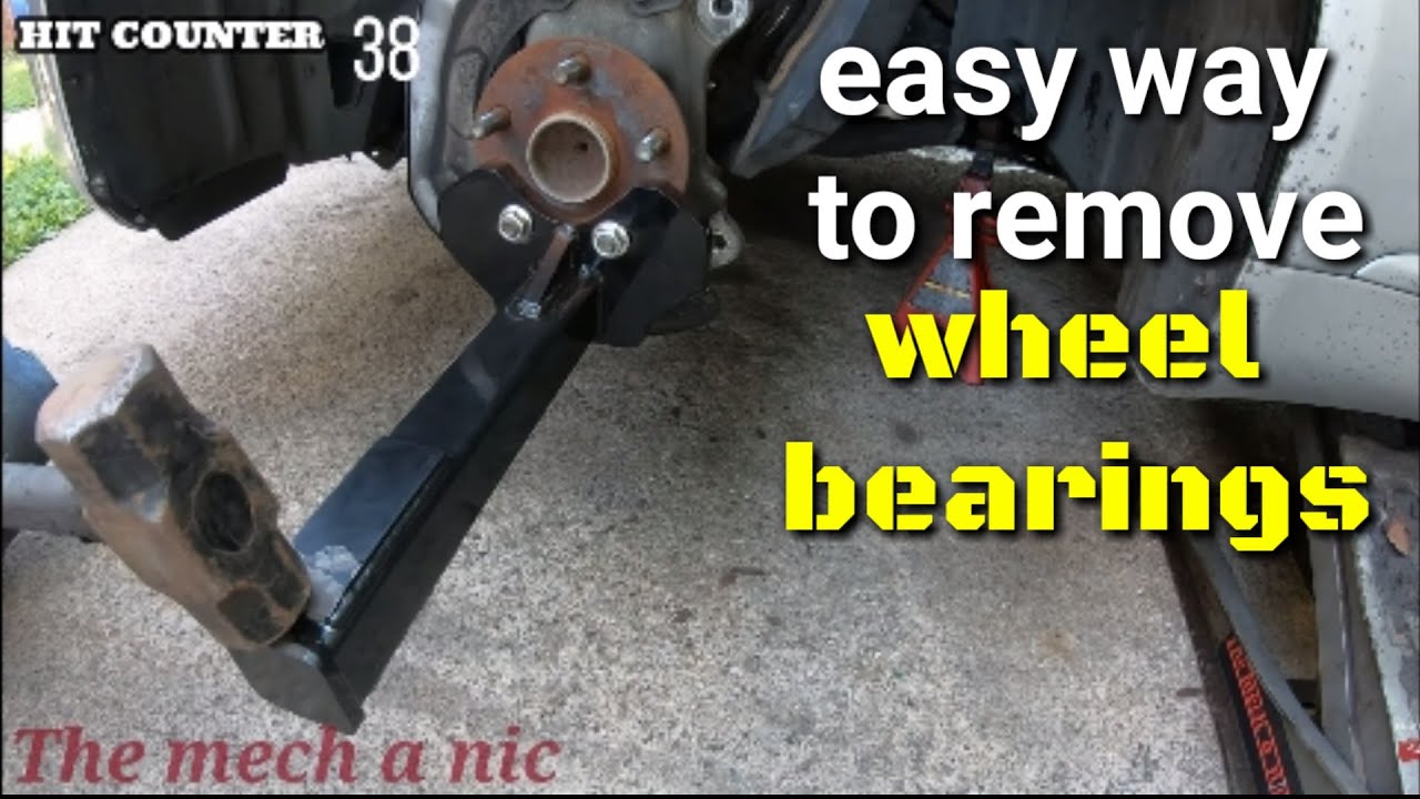 How to Remove Wheel Bearing Without Puller