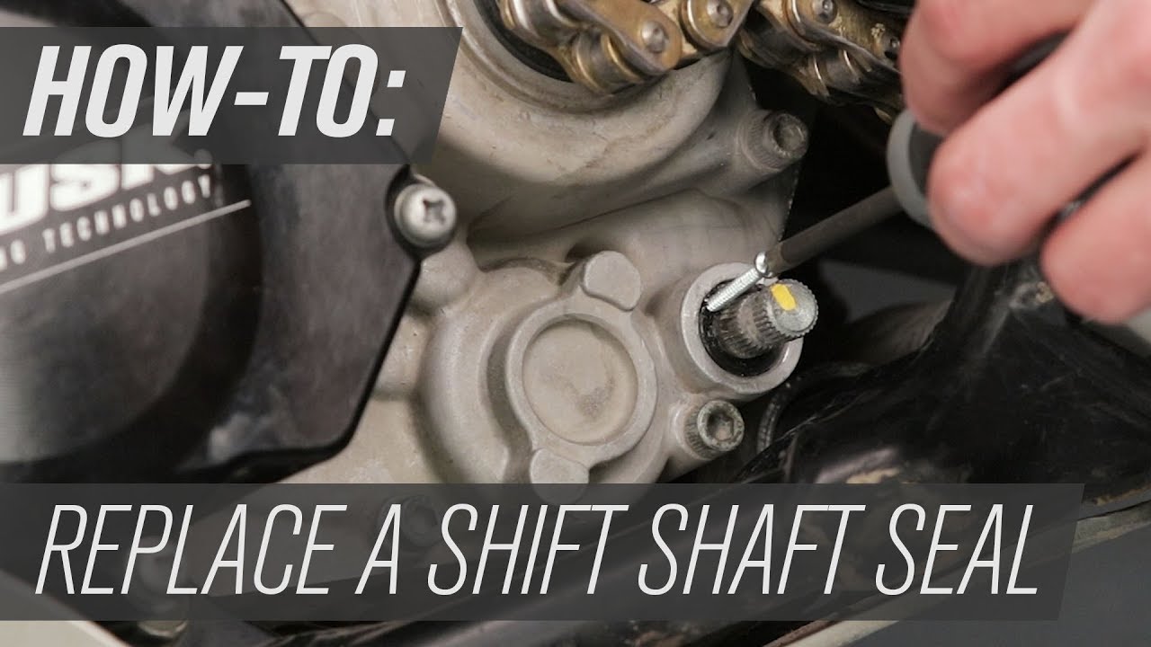 How to Replace a Shift Shaft on a Dirt Bike