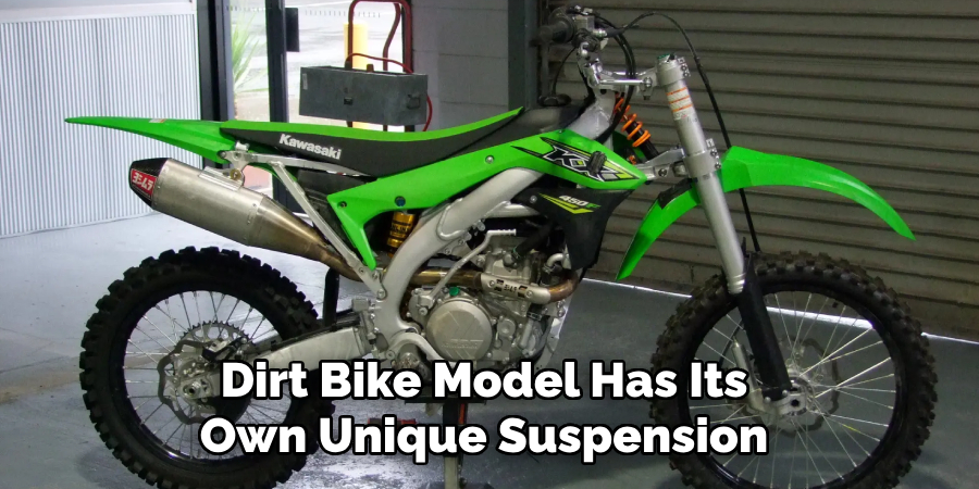 Dirt Bike Model Has Its Own Unique Suspension 