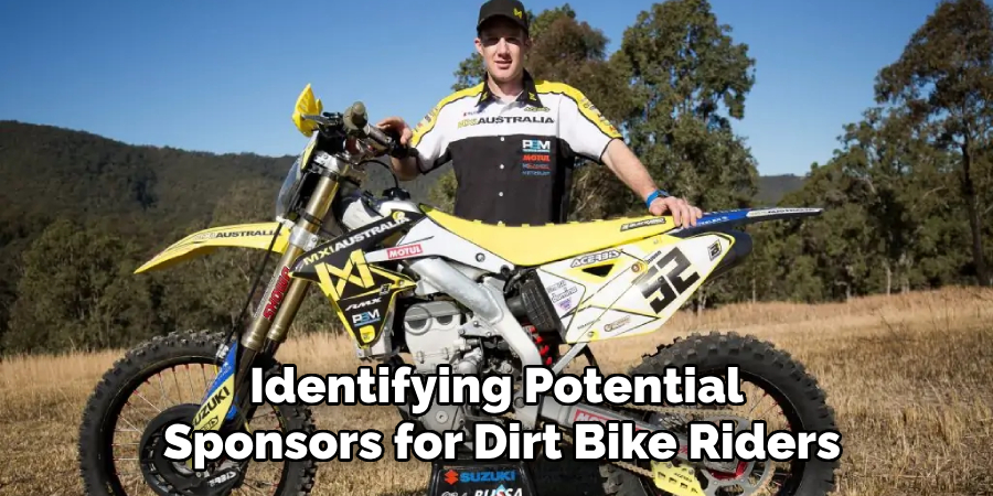 Identifying Potential Sponsors for Dirt Bike Riders