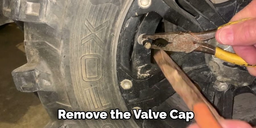 Remove the Valve Cap