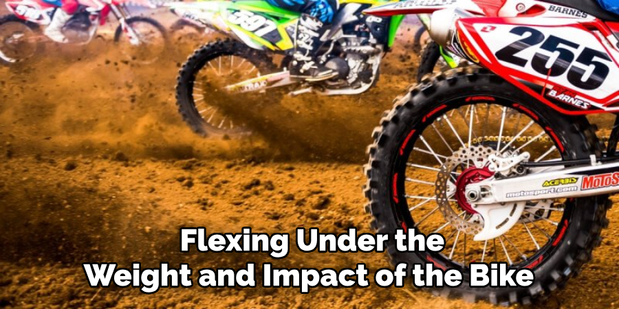  Flexing Under the Weight and Impact of the Bike