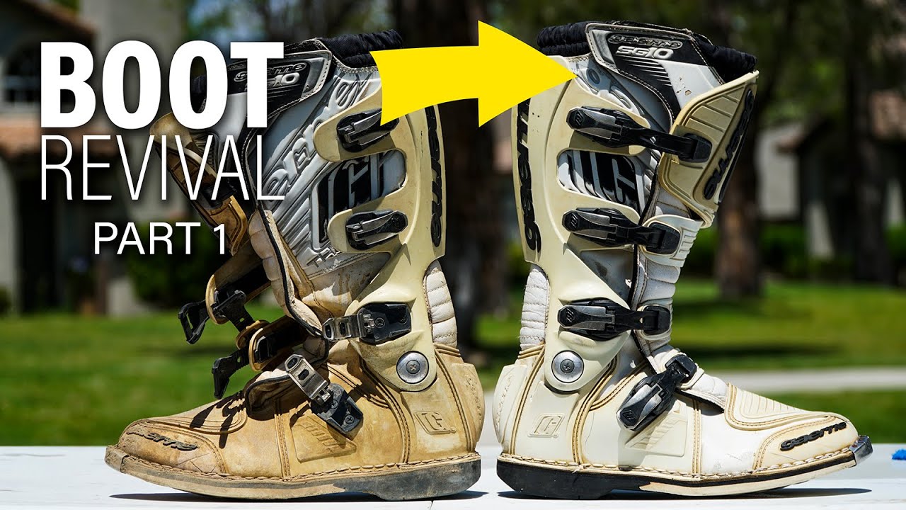 How to Clean Motocross Boots