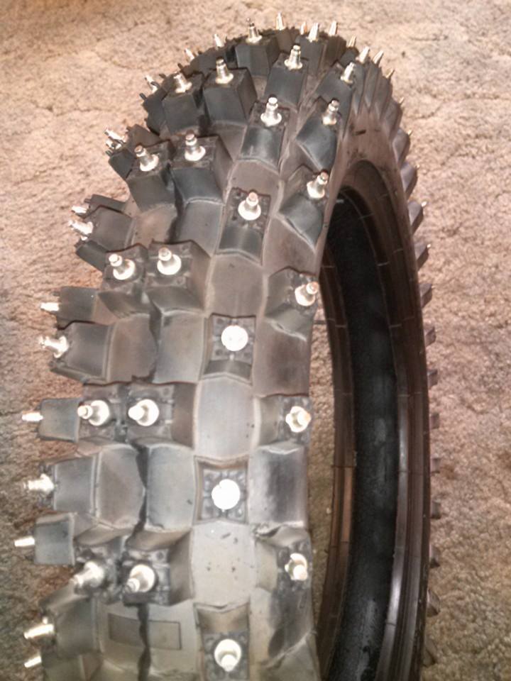 How to Stud Dirt Bike Tires