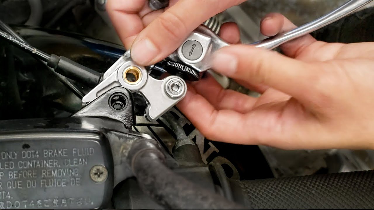 How to Change Motorcycle Brake Lever