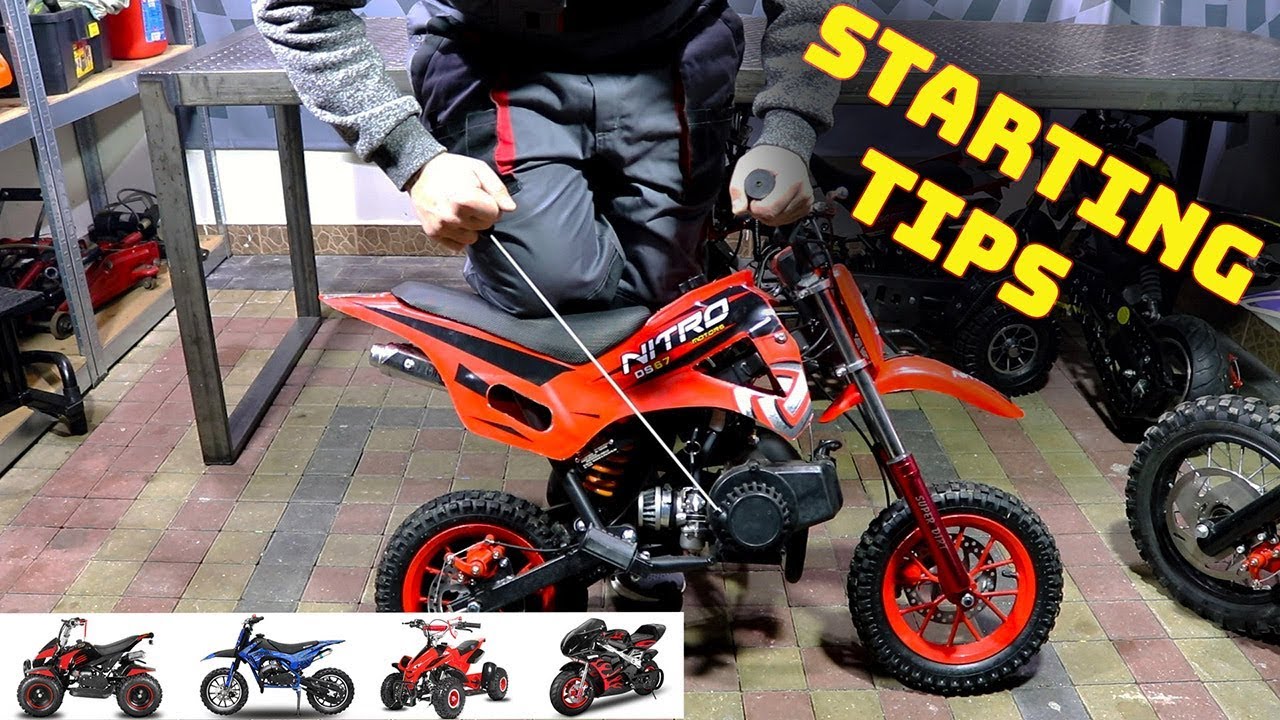 How to Start a 50Cc Dirt Bike Without Pull Start